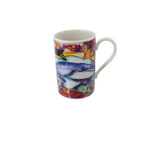 Dunoon Monterey Whale Mug Helen Sandiford Vintage Scotland 93721